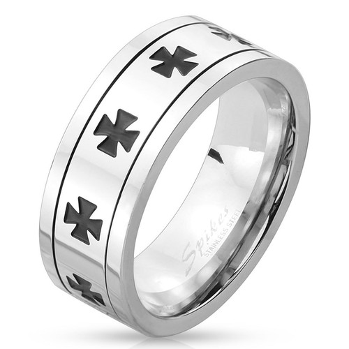 Dreh ring edelstahl celtic - ring,