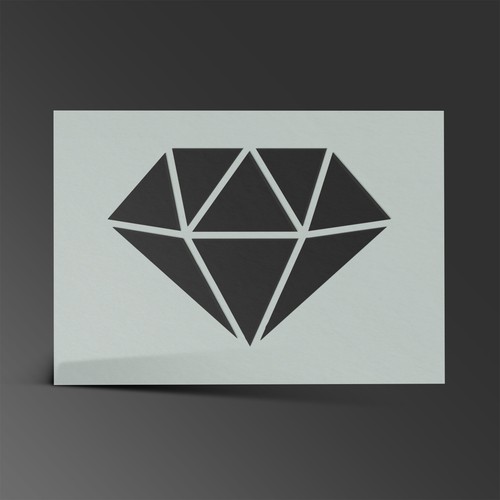 Diamant schablone mylar blatt - diamant,