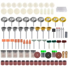 327 Stück Multifunktionswerkzeug Bürste Zubehör Set für Rotationswerkzeug Dremel