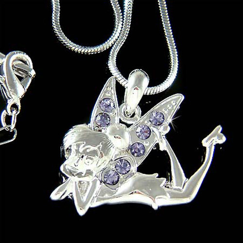Lila tinkerbell aus swarovski - lila,