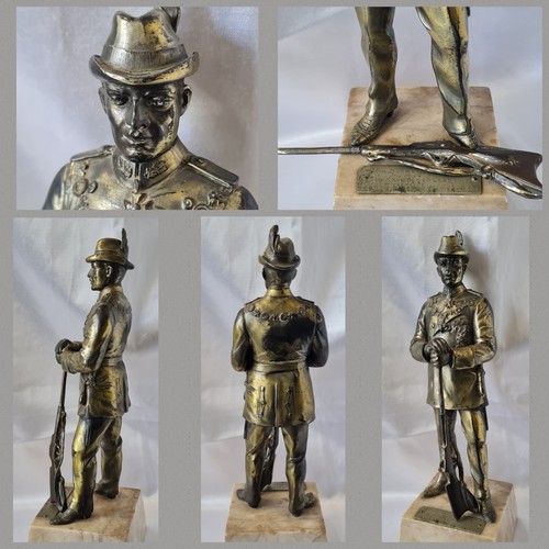 Schütze jäger mit gewehr - schütze,