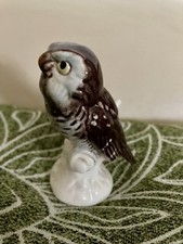 Goebel Vogel Figur Eule Kauz  Porzellan 6 cm