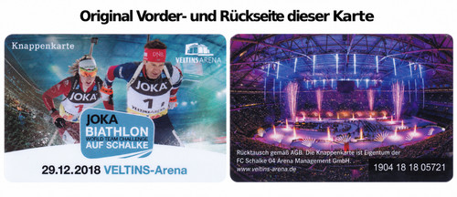 Knappenkarte schalke arena - schalke,