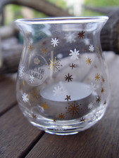 Holmegaard Weihnachten Mini Teelichthalter / Vase 7,5 cm