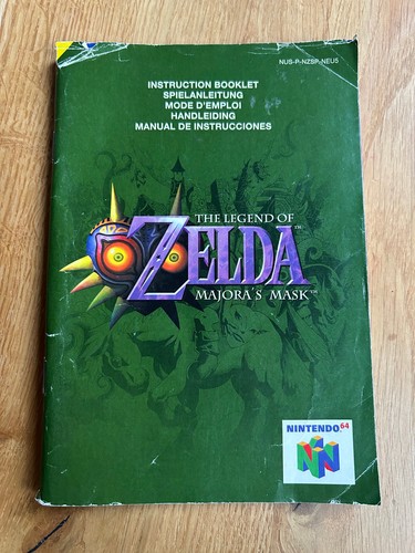N64 anleitung the legend - anleitung, of
