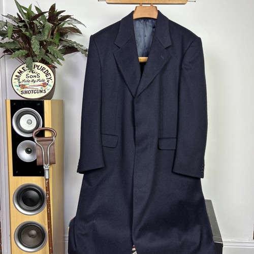 Crombie 1805 navy wool - (44r),