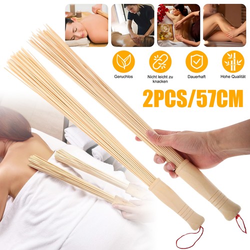 Bambus massage stick - 2x,