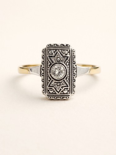 Art deco diamant ring 2 - ring,,