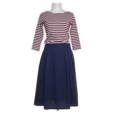 Rumble 59, Kleid, Größe: M, Blau/Rot, Baumwolle, Streifen, Damen #ktn