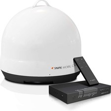 Selfsat Snipe Mobil Camp Twin Vollautomatische Satelliten Antenne - Weiß (13348)