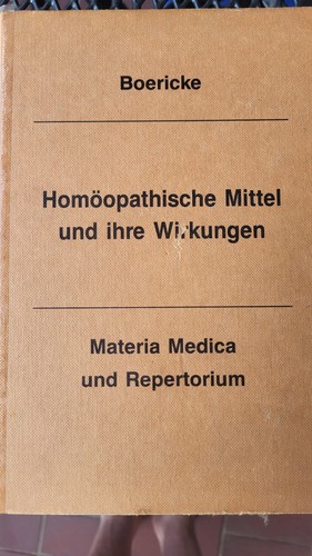 Boericke homöopathische - boericke:,