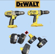 DeWalt DC988 & DCD950 Schlagbohrschrauber / 5 Akkus - Defekt