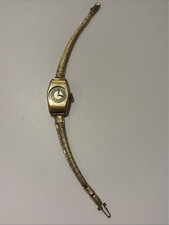 Goldene Damenarmbanduhr alt