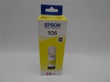 Original Epson 106 / T00R4 / E106Y Tintenflasche Gelb für ET-7700 Series