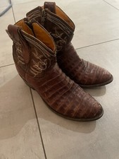 Old Gringo Krokodil Lederstiefel In Größe 39 1/2 / ￼ Cowboy Boots / Stiefeletten