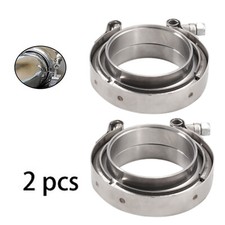 2 V Band Schelle Edelstahl