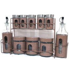 10-teiliges Küchenkanister