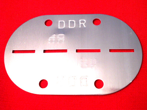 Ddr nva erkennungsmarke - ddr,