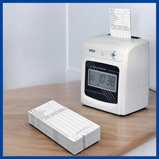 Stempeluhr Stechuhr N952 Nord Schloss Zeiterfassung Stechkarte Stempelkarte