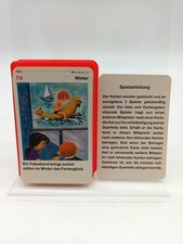 Kartenspiel - Frühling, Sommer, Herbst, Winter - 33 Karten - m. Spielanleitung
