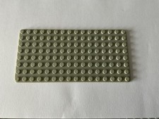 Lego Platte 1x 3865 Grau 8x16