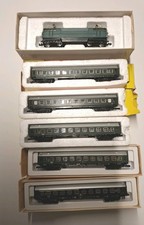 Piko Spur N Konvolut  E-Lok und 5 D-Zugwagen  für die Modelleisenbahn