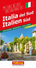 Hallwag Strassenkarte Italien