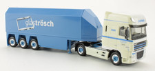 DAF XF Sattelzug Glastransport "Glas Trösch CH" Herpa 1:87 H0 ohne OVP [ME8-B7]