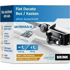 ANHÄNGERKUPPLUNG für Fiat