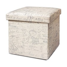 Klapp Polsterhocker Sitzhocker