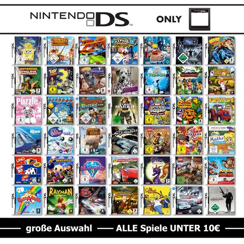Nintendo spiele wahl nur - ds, spiele-wahl
