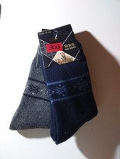 2 PAAR Herren Angora Socken