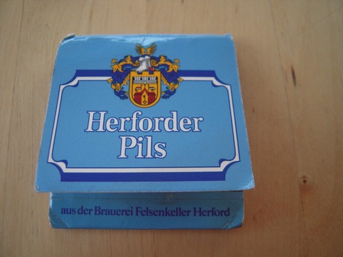 Streichholzheft herforder pils - herforder,