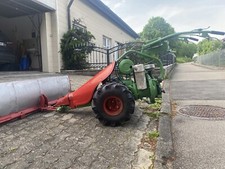 Agria  mit Mähwerk und Schneeschild HIRTH Motoren.