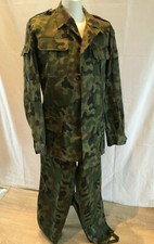  POLEN  TARNUNIFORM CAMOUFLAGGE  MON VON 1996 JACKE UND HOSE GRÖSSE 104/184