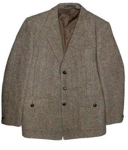 Harris tweed herren - jackett, /