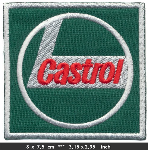 Castrol aufnäher patches auto - castrol,