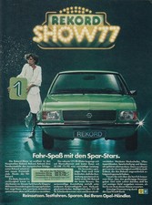 Opel Rekord D - Reklame