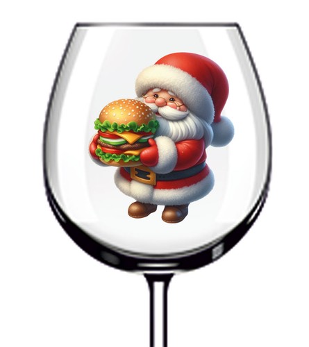 12x bunte weihnachten santa - 12x,