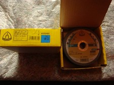 50 Stück Trennscheiben Klingspor Flexscheiben 125 x 1mm A60, Neu