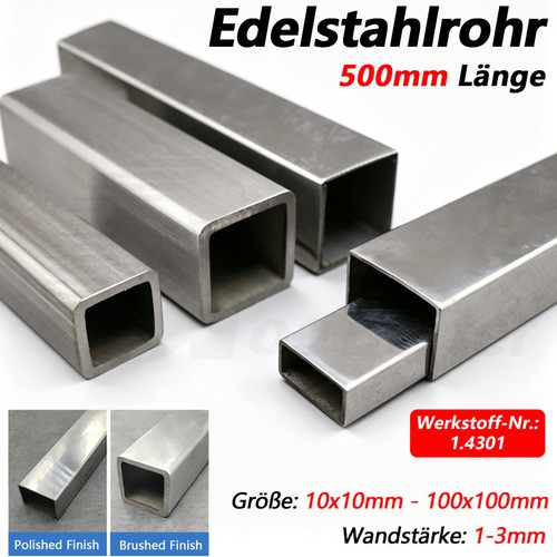 Edelstahl quadratrohr - edelstahl,