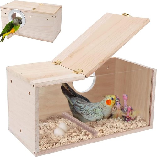 Vogelhaus aus naturholz - aus, für