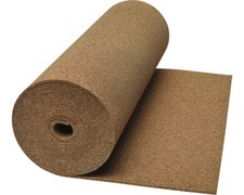 Korkrolle zur Wärmeisolierung
