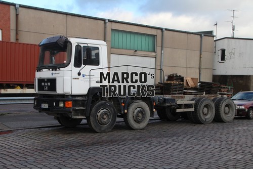 Lkw foto man f90 schwerlast - foto,