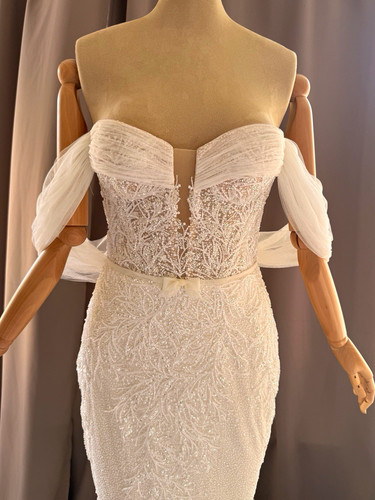 Weißes brautkleid - weißes,