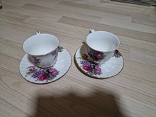 ☕ 2× Porzellan-Tassen mit