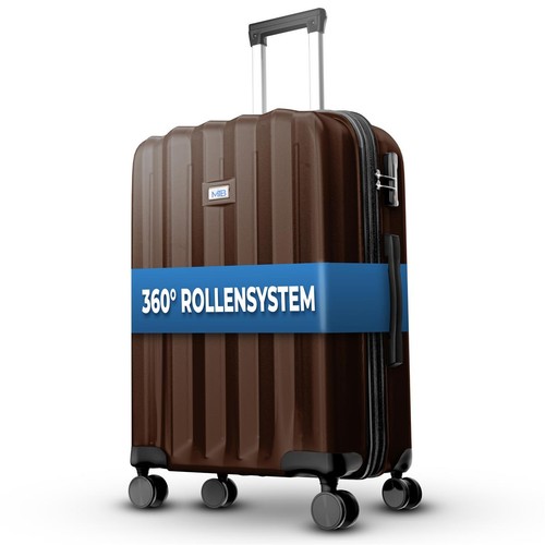 Reisekoffer koffee 75cm - reisekoffer, xl-75cm