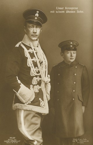 Kronprinz wilhelm und sohn - wilhelm,