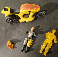 MASK M.A.S.K Kenner 80er Fahrzeug Barracuda mit Actionfig. Bruno Sheppard & Klon