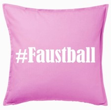 #Faustball Kissenbezug Pink